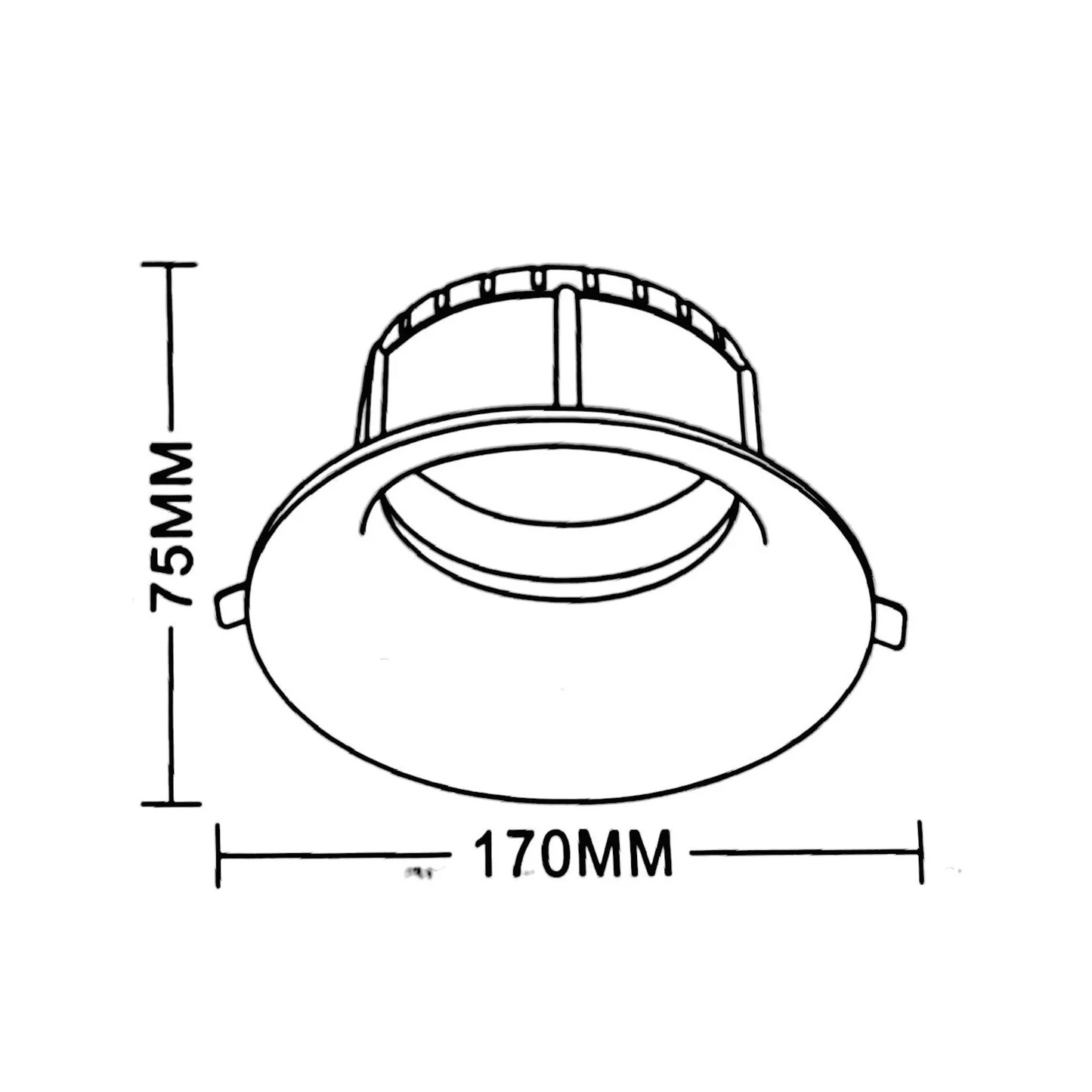 Ultralight Spot Light Frame AR111 (BA226)