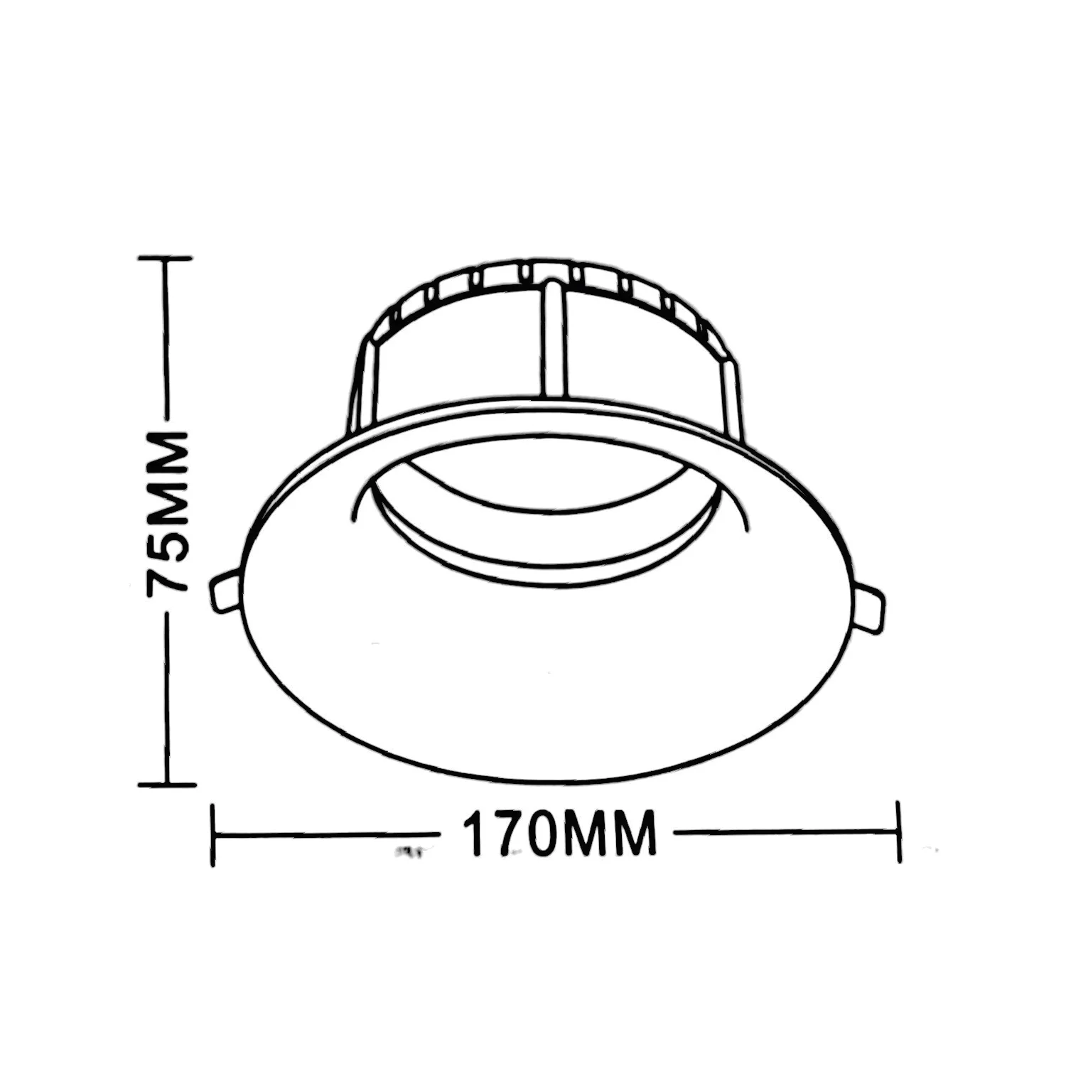 Ultralight Spot Light Frame AR111 (BA226)