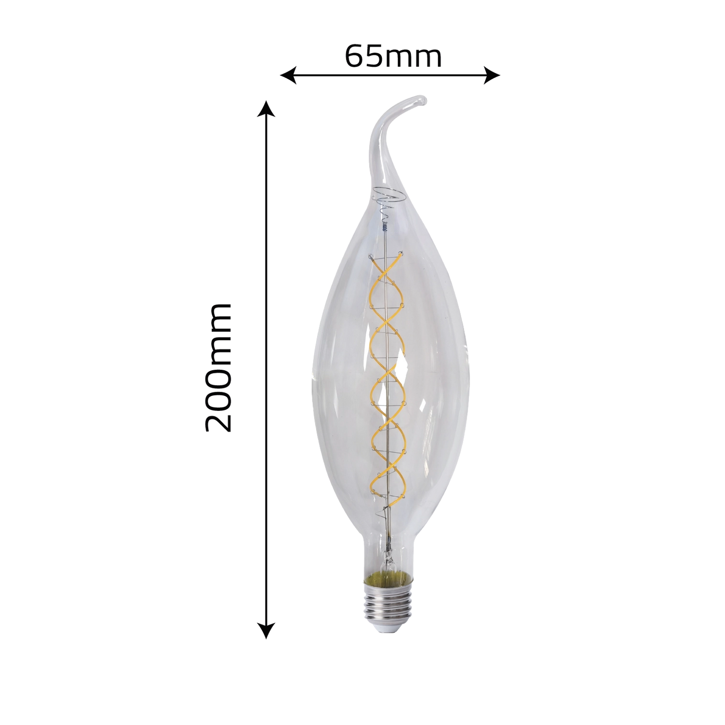 Ultra Light LED Filament Bulb – E40 Energy Saving Decorative Lighting (WL-BLC125)