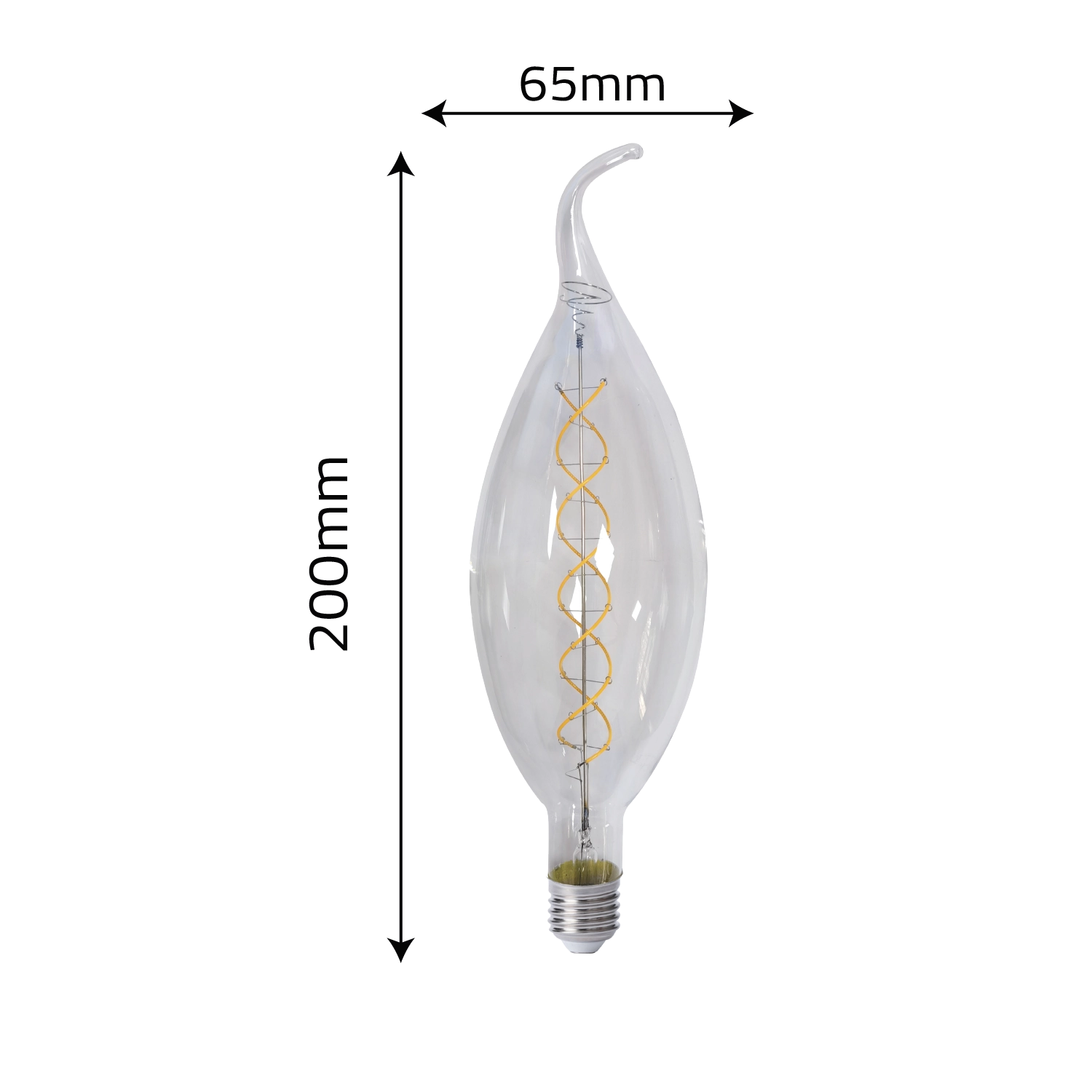 Ultra Light LED Filament Bulb – E40 Energy Saving Decorative Lighting (WL-BLC125)