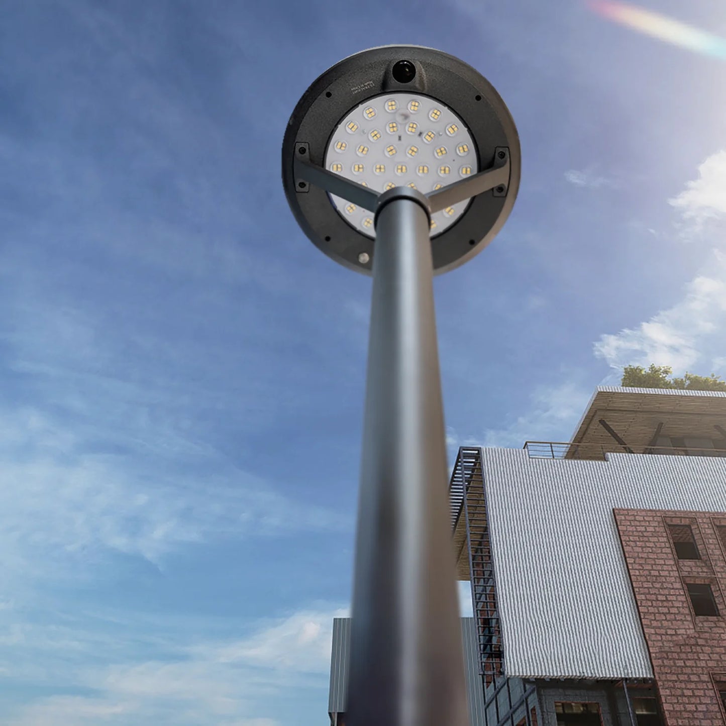 Ultralight Solar Garden Light with Motion Sensor 16W IP55 (T564)