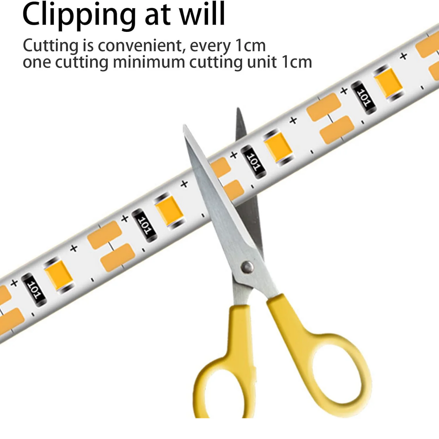 Ultra Light COB LED Strip Light - High CRI - Smooth Light - Flexible Design (COB-400P)