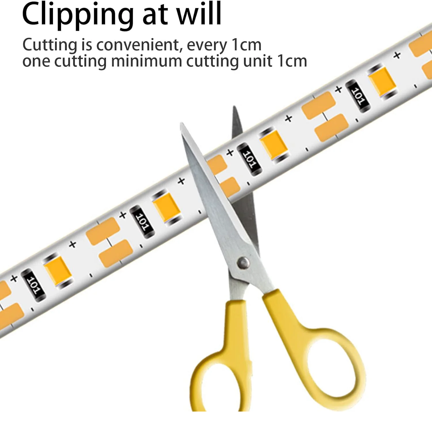 Ultra Light COB LED Strip Light - High CRI - Smooth Light - Flexible Design (COB-400P)