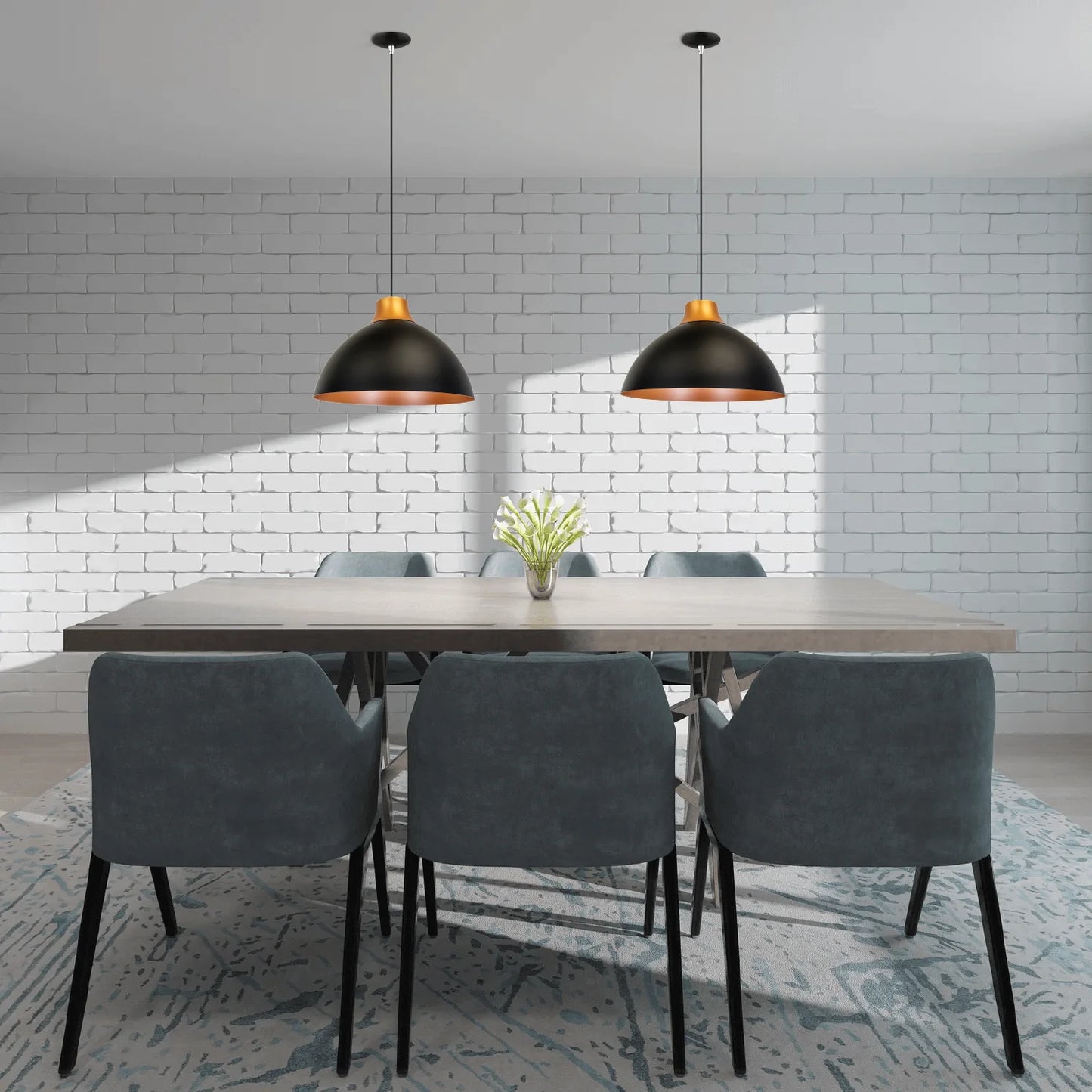 Ultralight Indoor Cone Pendant Light (TY322) with E27 Base