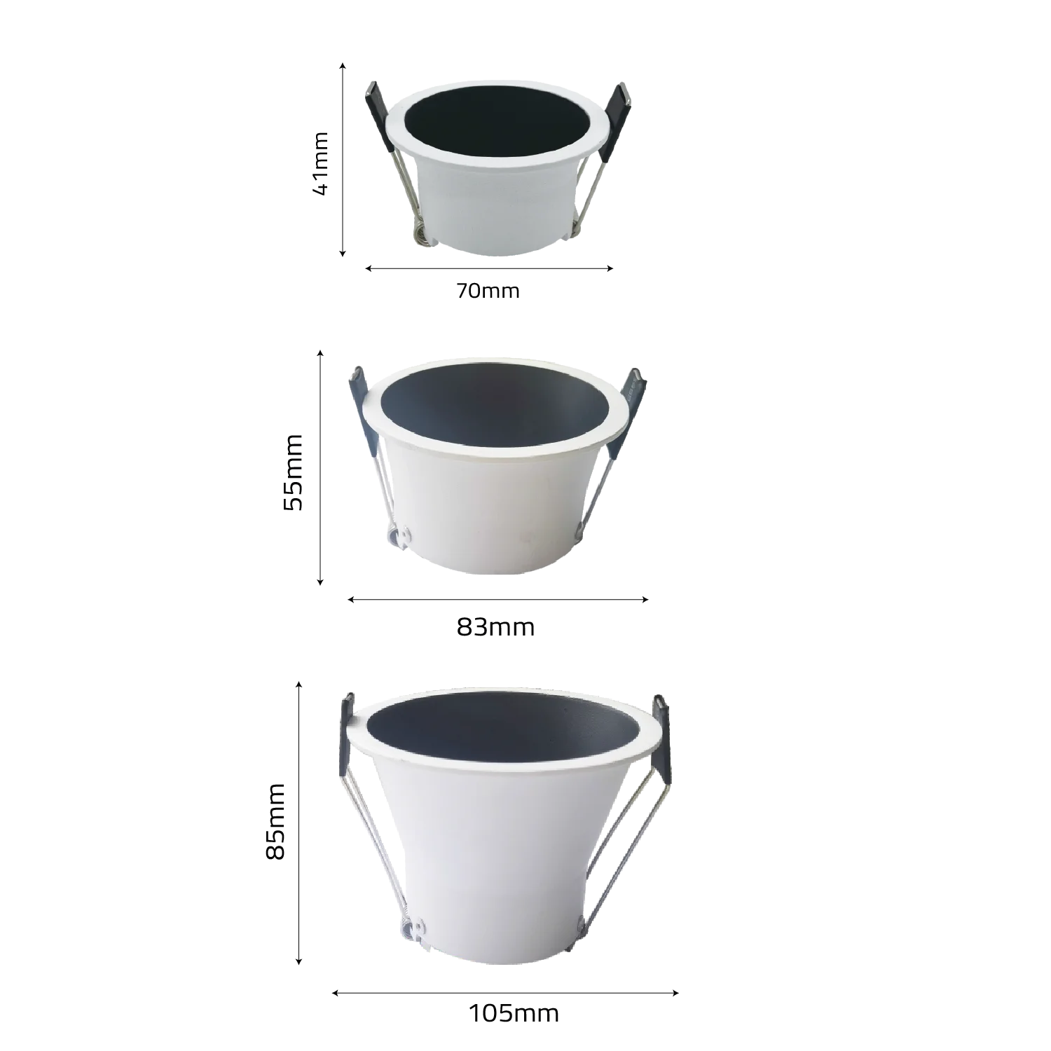 Ultra Light Spot Light Frame – Anti-Glare Design in Multiple Sizes (BA352)