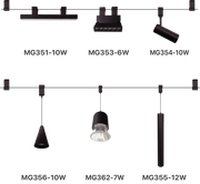 Ultralight Modern Pendant Magnetic Track Light (BM3-Family)