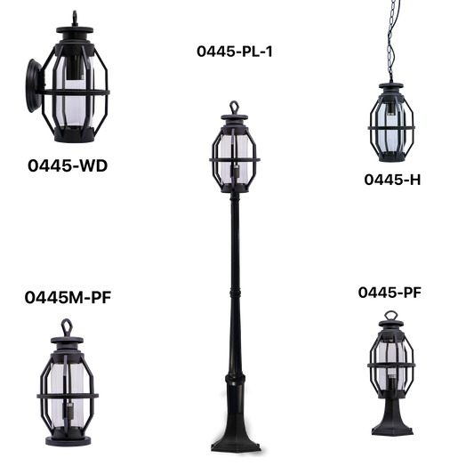 Ultralight Lantern Outdoor Lighting Design E27 (0445-Family)