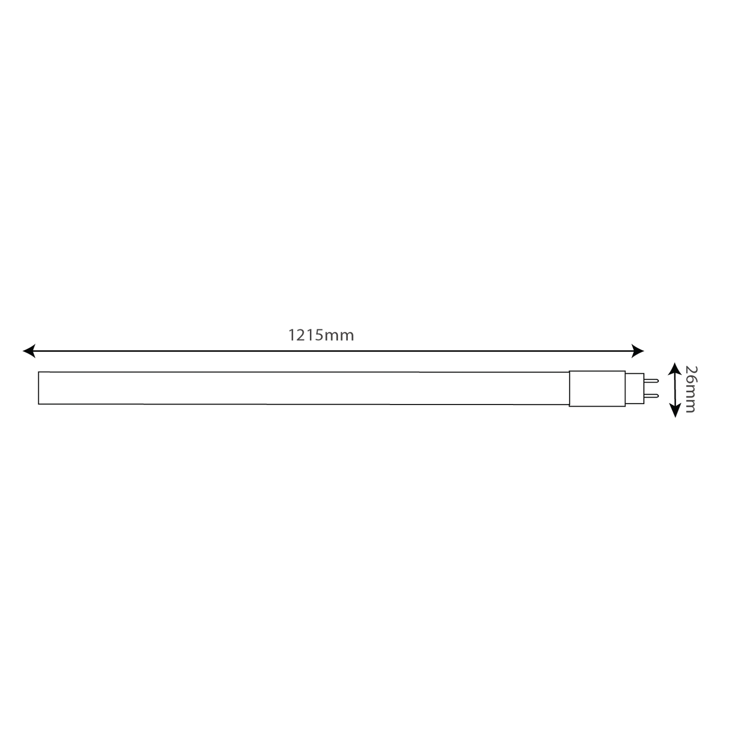 Ultralight LED Tube Bulb (WL-TL120)