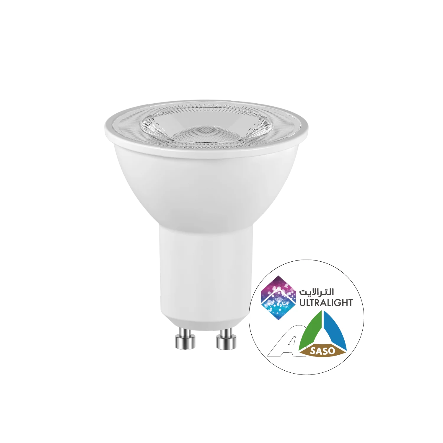 Ultralight LED Bulb 4.7W GU10 - Most Efficient Lighting 170 lm/W (UTL-M800ST-170)