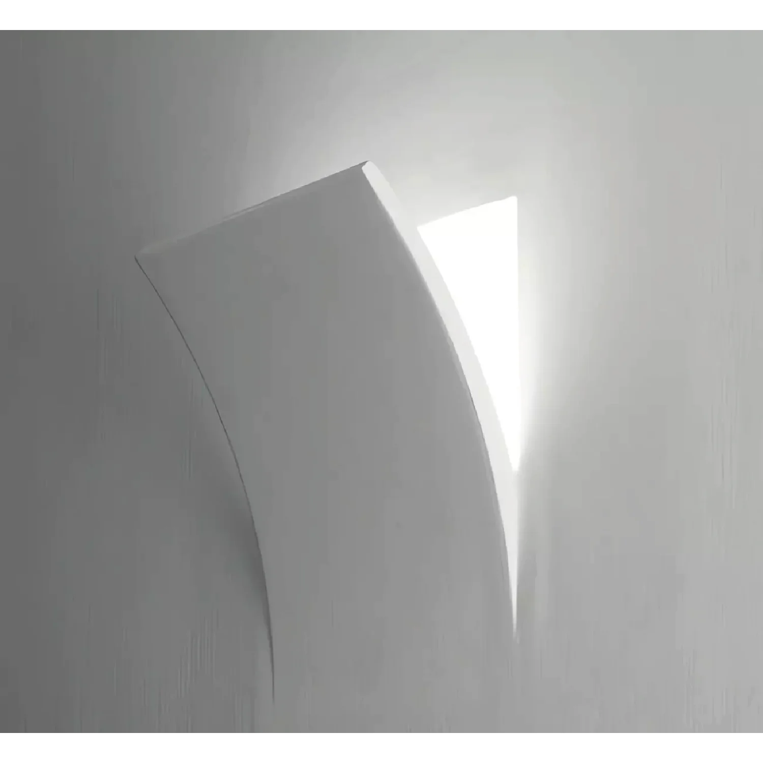Ultralight Recessed Gypsum wall Light Frame E14 (MW-8401)