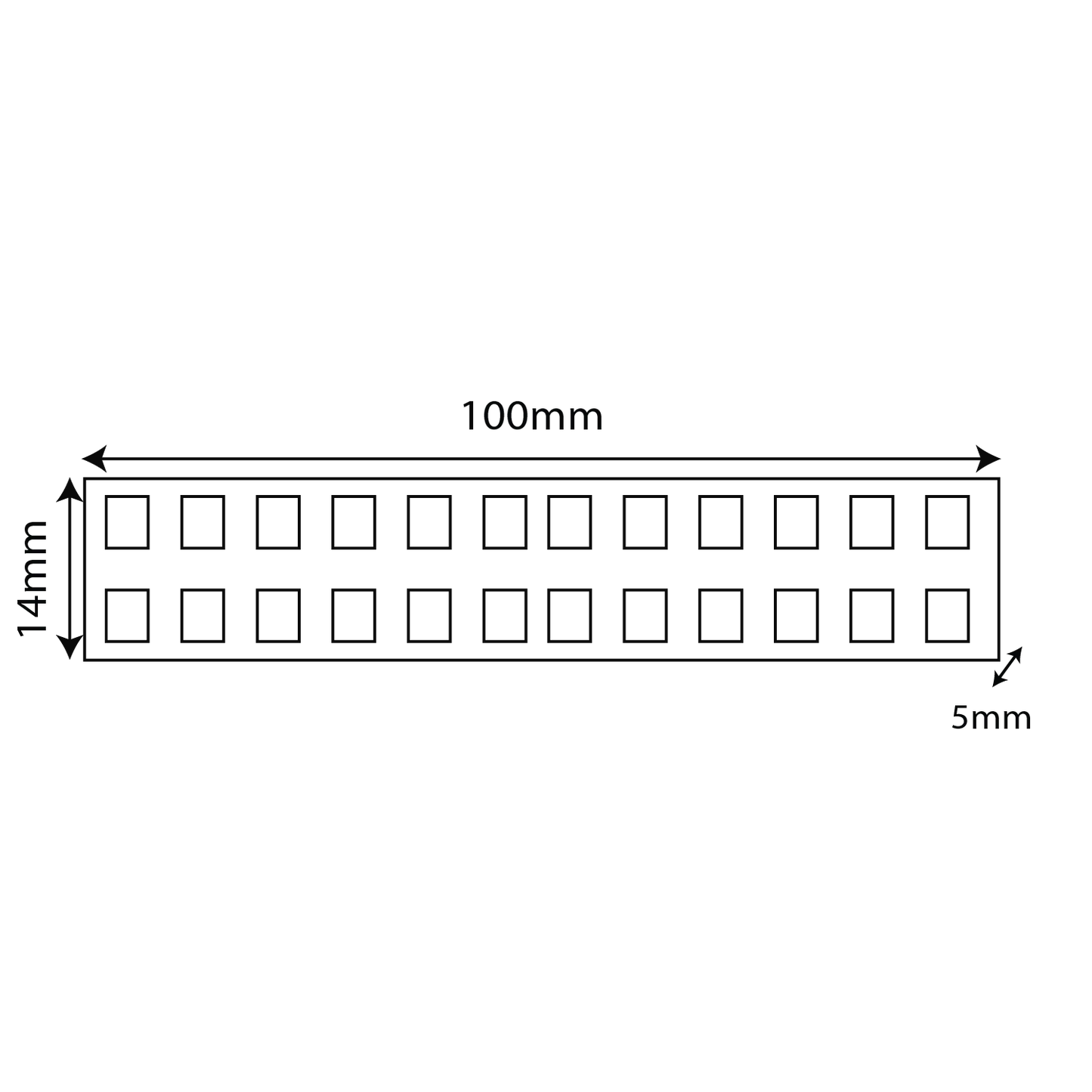 Ultralight Outdoor LED Strip 220 V IP65 – Double-Row Strip (RTL-FPC-2L-2835)