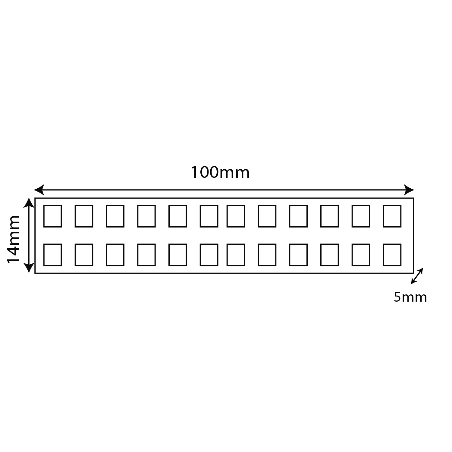 Ultralight Outdoor LED Strip 220 V IP65 – Double-Row Strip (RTL-FPC-2L-2835)