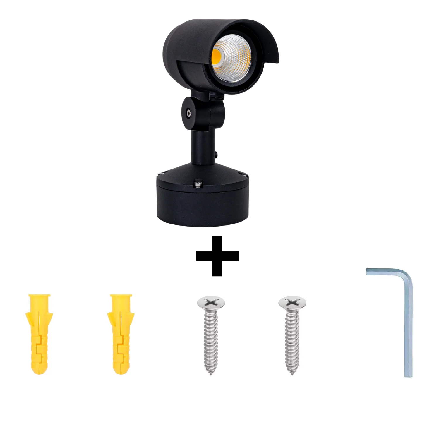 LED Spike Light 15W IP65 (BR234) – Flexible Outdoor Spike & Bollard Combo Light with Rotating Joint
