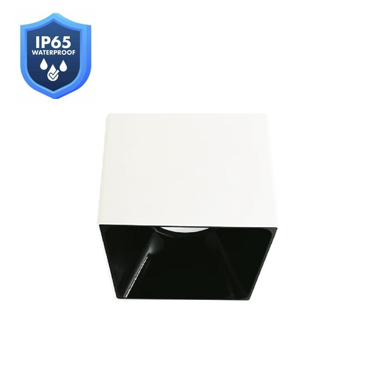 LED Surface Mounted Square Light IP65 (BR2285-SQ) – Minimalistic Ceiling Fixture - Philips Driver