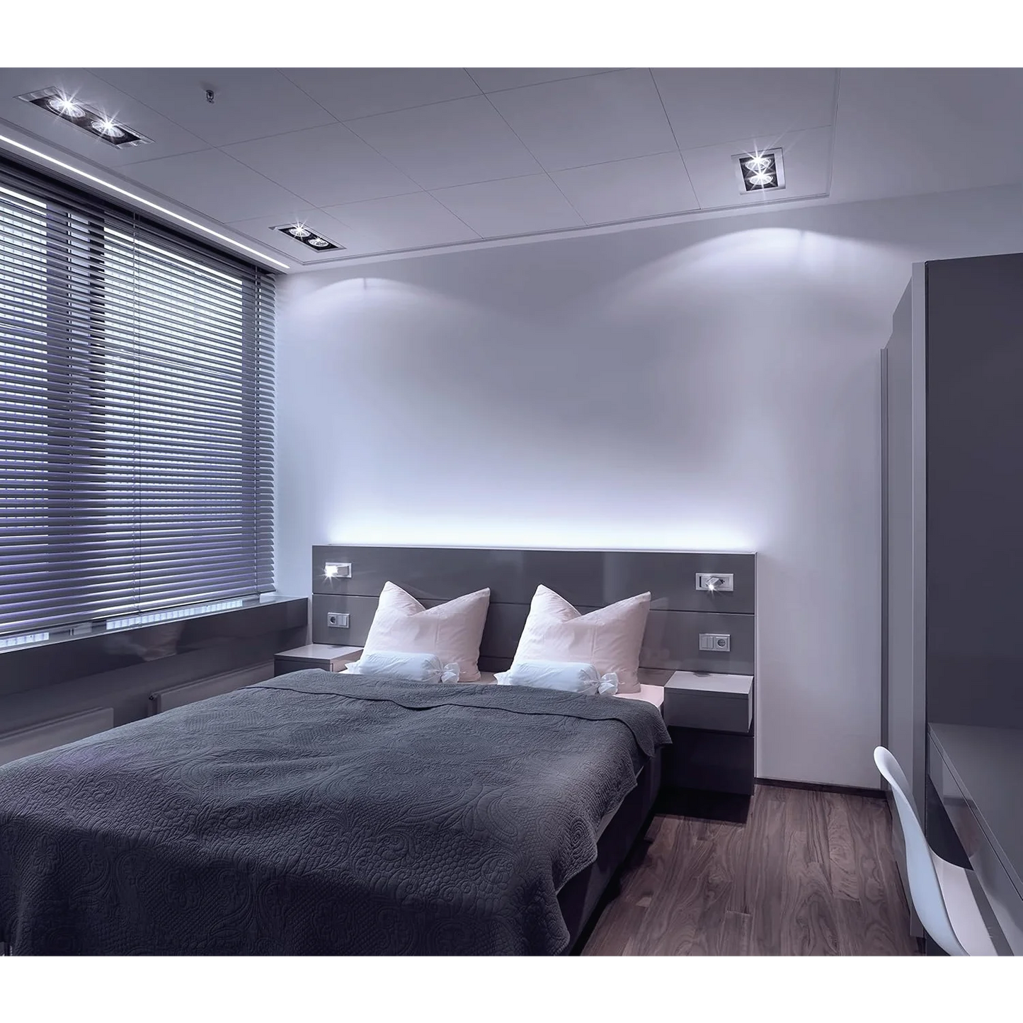 Ultralight Modern LED Downlight Frame Square - AR111 Base (TK-A573)
