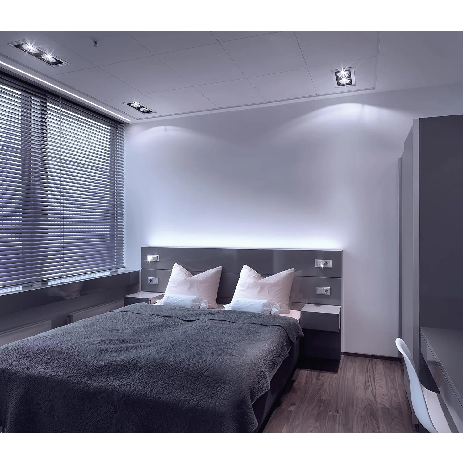 Ultralight Modern LED Downlight Frame Square - AR111 Base (TK-A573)
