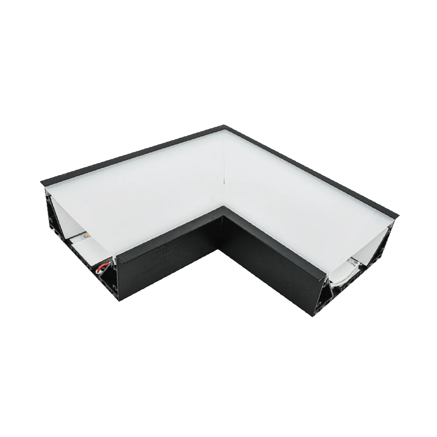 Ultralight Black Linear Light Recessed Connectable - Modern Design (BR6075B)