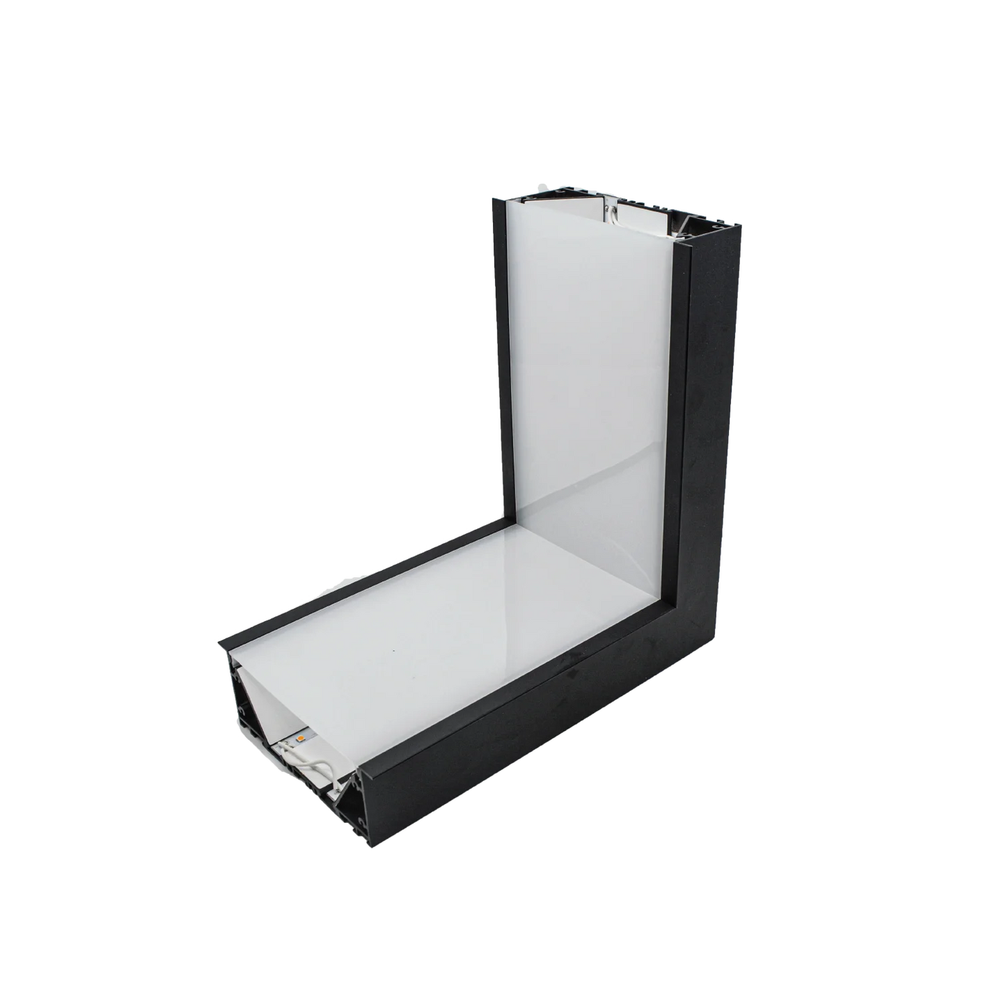 Ultralight Black Linear Light Recessed Connectable - Modern Design (BR6075B)
