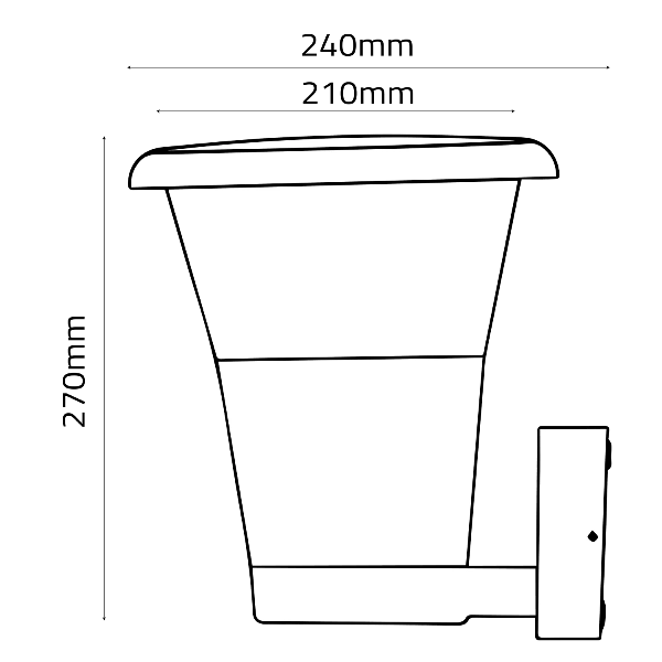 Ultralight LED Outdoor light (9067-family)