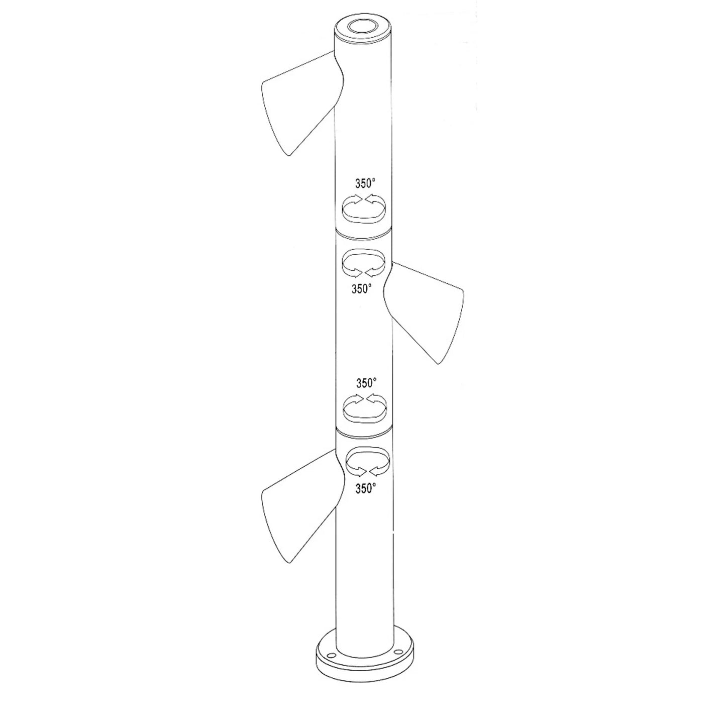 Ultralight Stand Light (BD1113) – Adjustable Outdoor LED Lighting for Gardens & Pathways