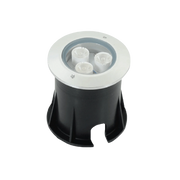 Ultralight LED Inground Light – Waterproof Outdoor with Multi-Color SMD Lens, IP67 (4331)