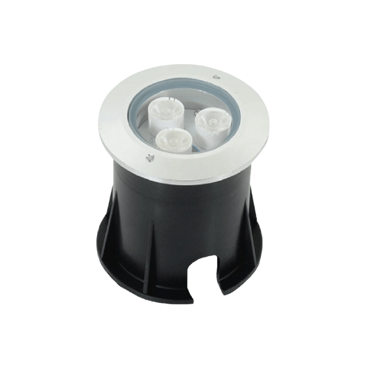 Ultralight LED Inground Light – Waterproof Outdoor with Multi-Color SMD Lens, IP67 (4331)
