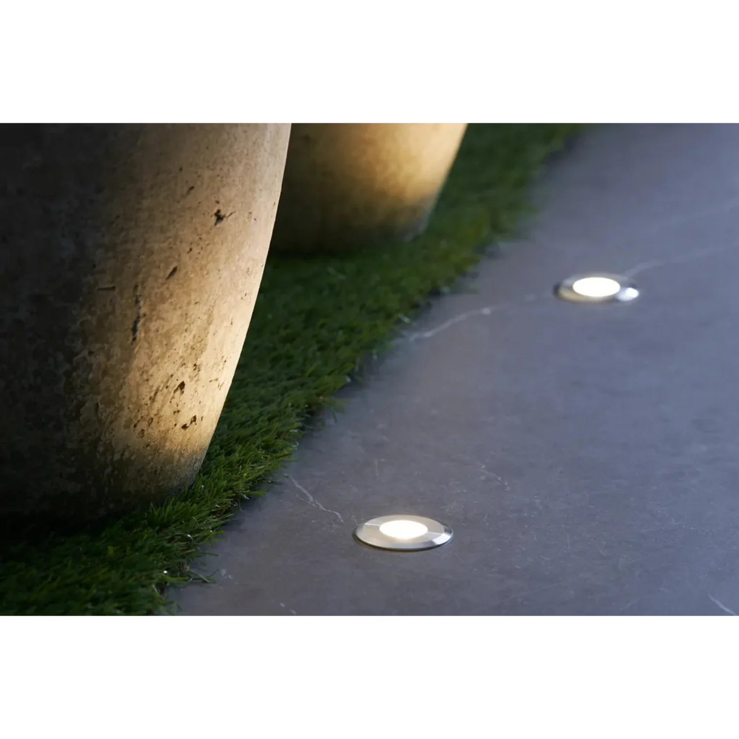 Ultralight LED Inground Light – Waterproof Outdoor with Multi-Color SMD Lens, IP67 (4331)