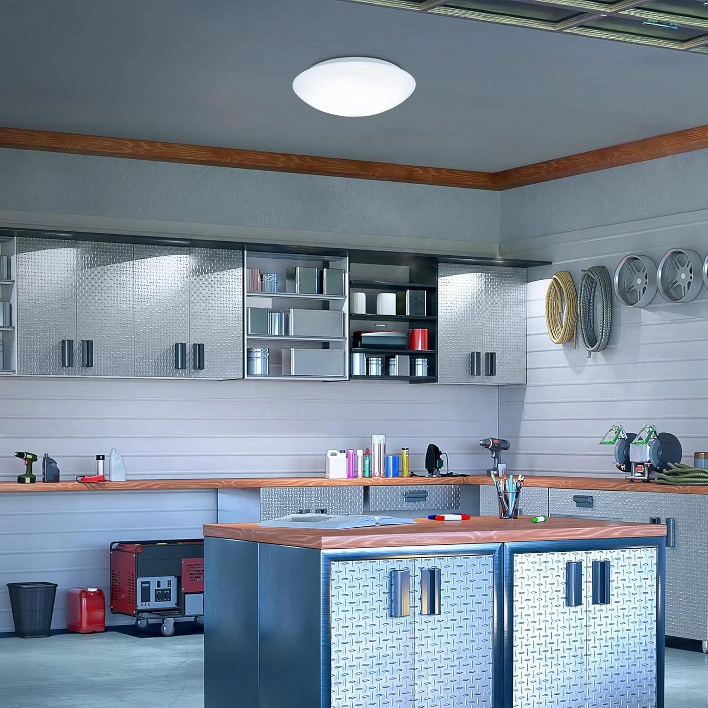 Radar Sensor Ceiling Light 18W – Motion Detection, Weatherproof (GD-BL6)