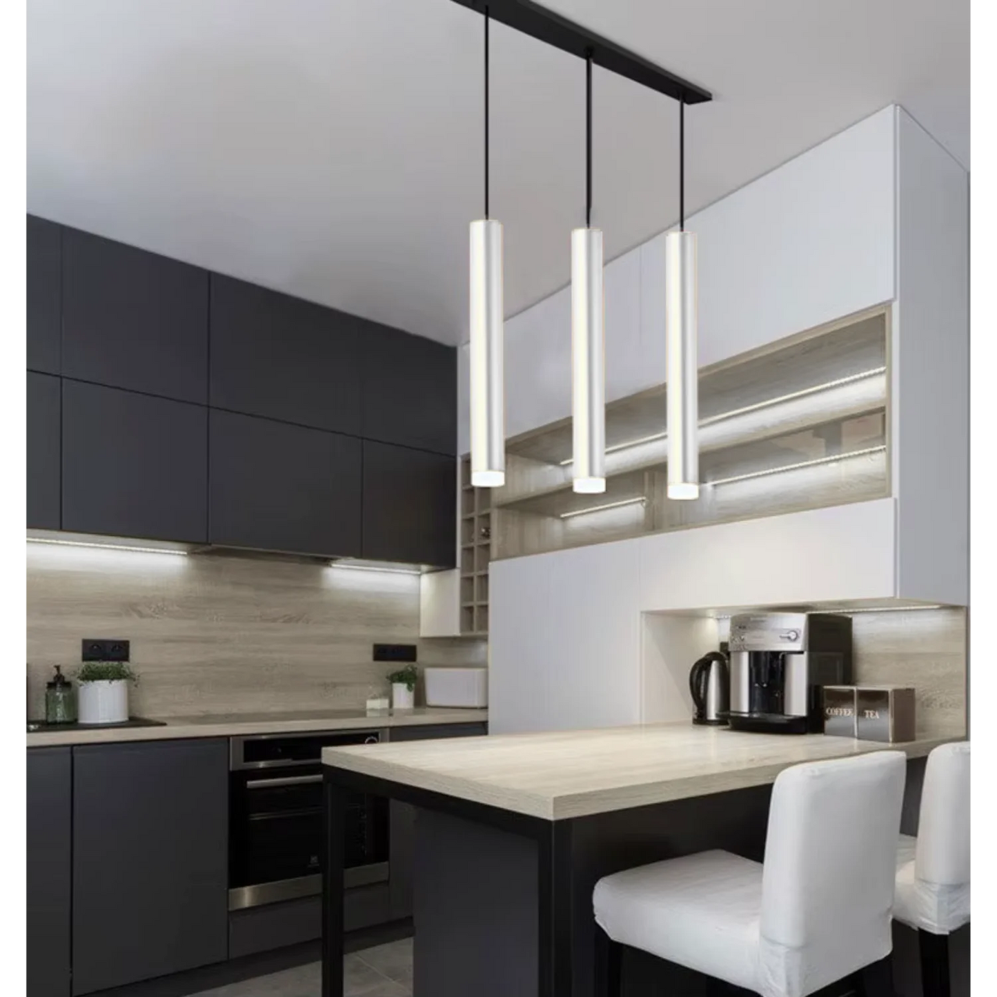 Ultralight Modern Pendant Light - GU10 Ceiling Fixture (ZH-H3033)