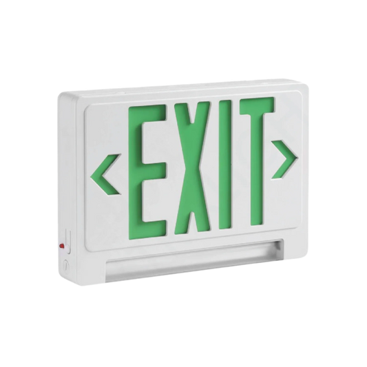 Ultra Light LED Emergency Exit Light – 2W Green Safety Sign & 3‑Year Warranty (CR‑7024AR)