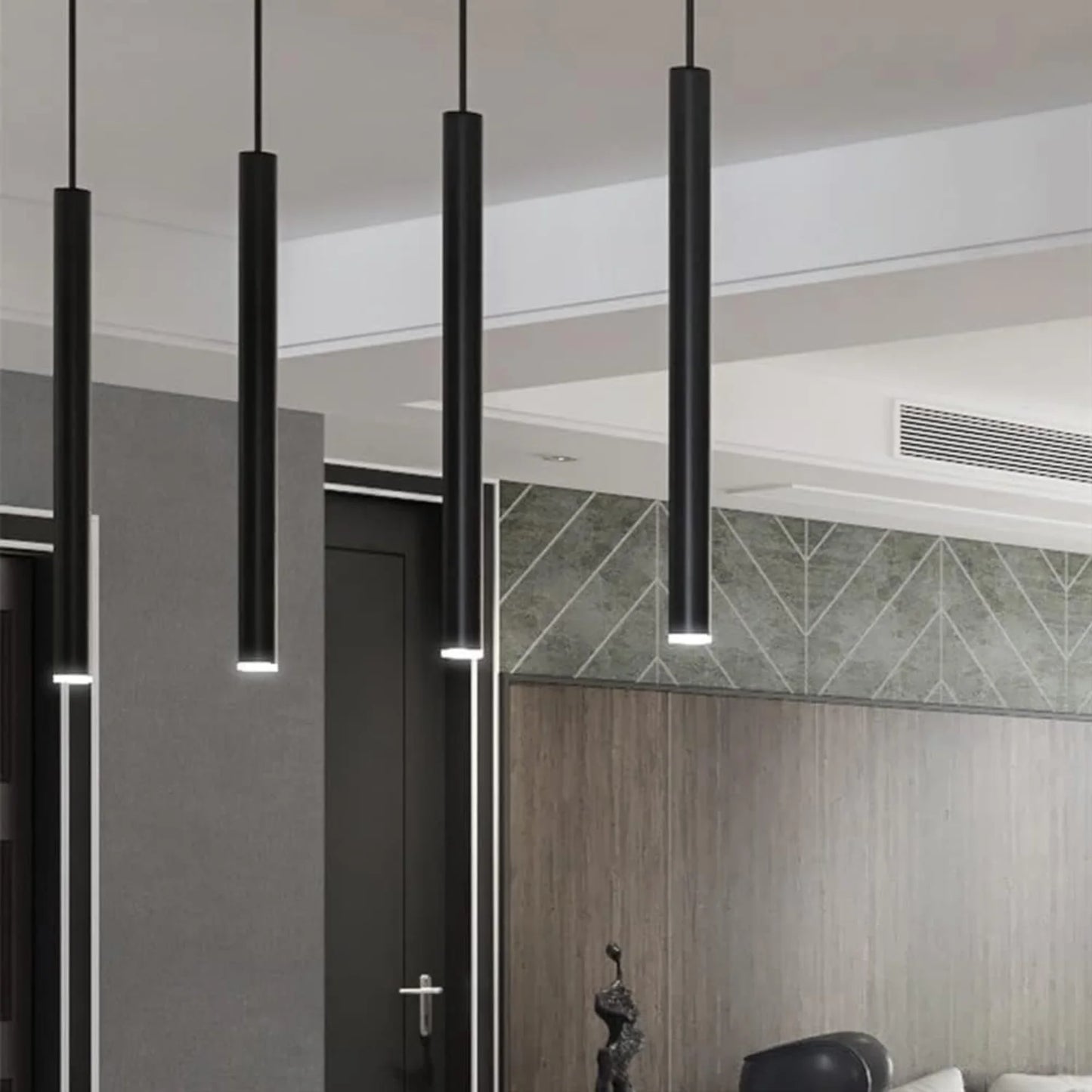Ultralight Modern Pendant Light - GU10 Ceiling Fixture (ZH-H3033)