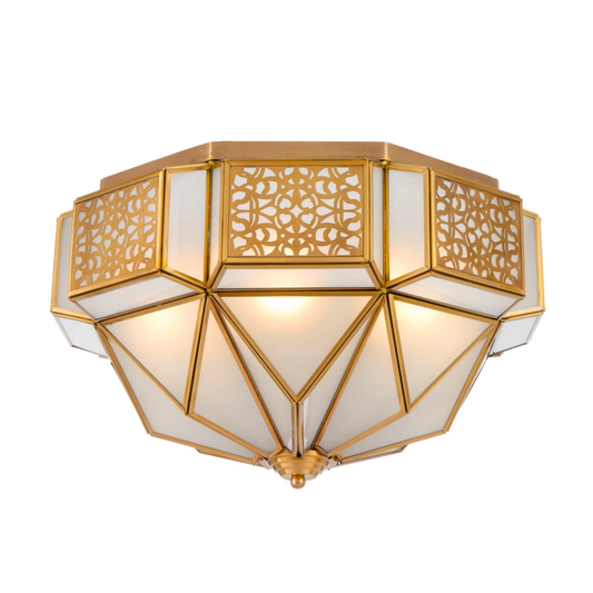 Ultra Light E27 Copper Surface Mounted Light – Arabic Luxury (X02)