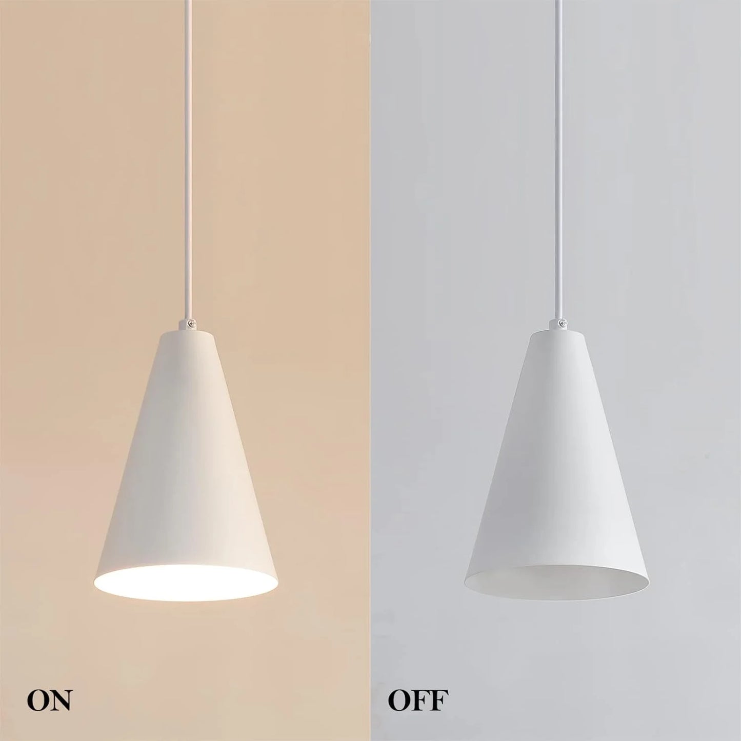 Ultralight Indoor Cone Pendant Light (BR6021)