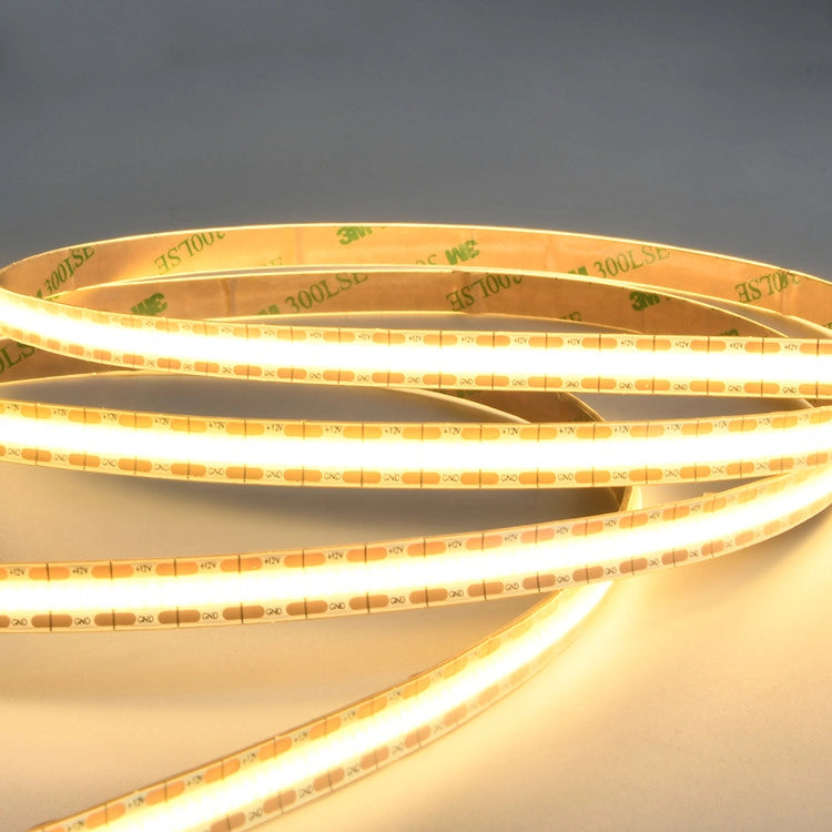 Ultra Light COB LED Strip Light - High CRI - Smooth Light - Flexible Design (COB-400P)