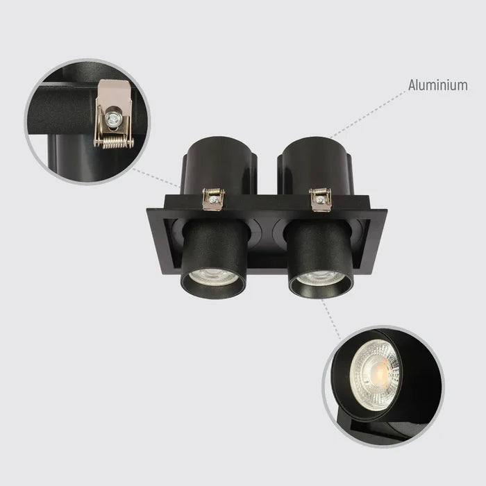 Ultra Light 360° LED Downlight for Modern Indoor Lighting (WL-DL6295SQ)